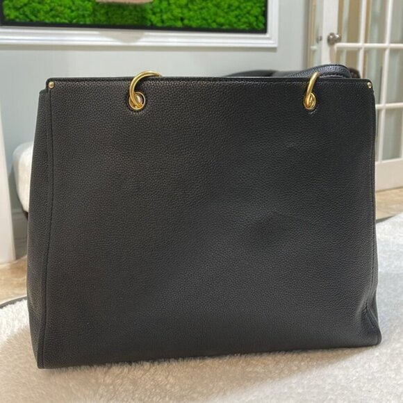 Tory Burch Everly Leather Tote - Picture 10 of 14